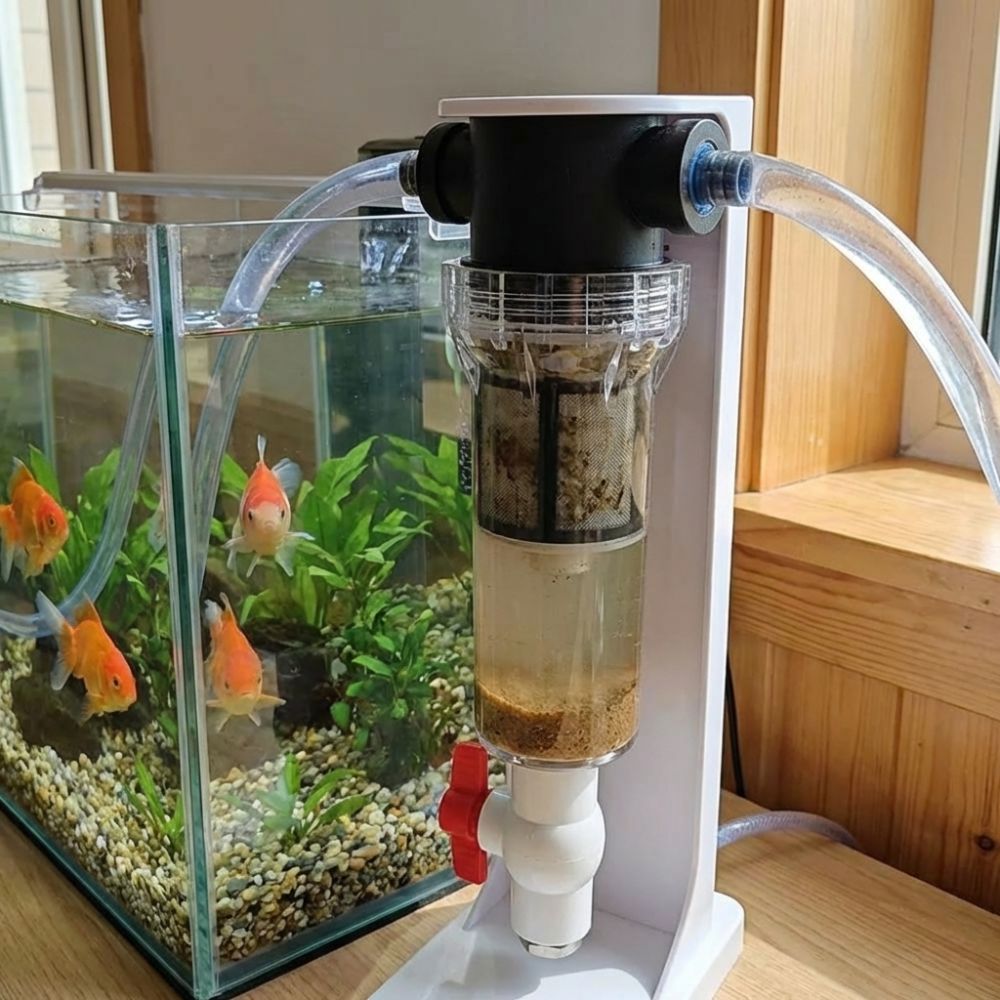 Aquarium Fish Rate - Separator odchodów akwariowych z gwintem wewnętrznym
