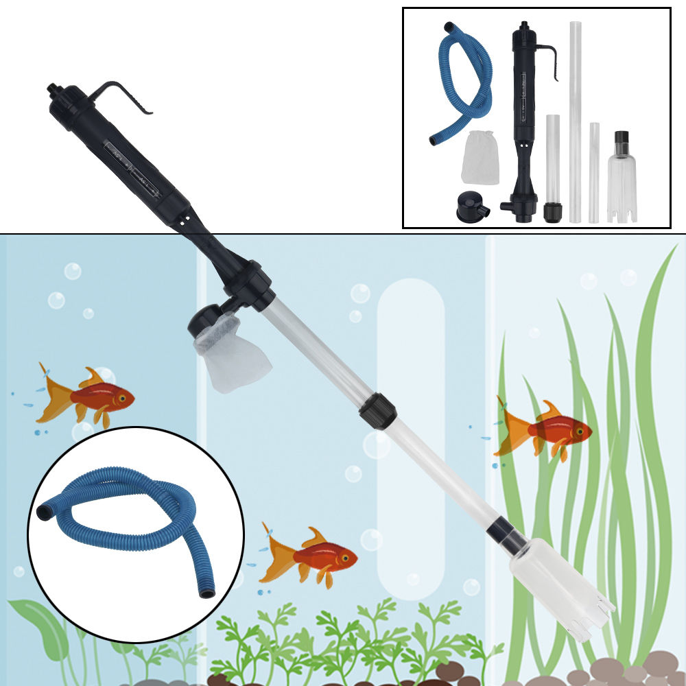 Aquarium Fish Waste Collector - Elektryczna pompa do wymiany wody, narzędzie