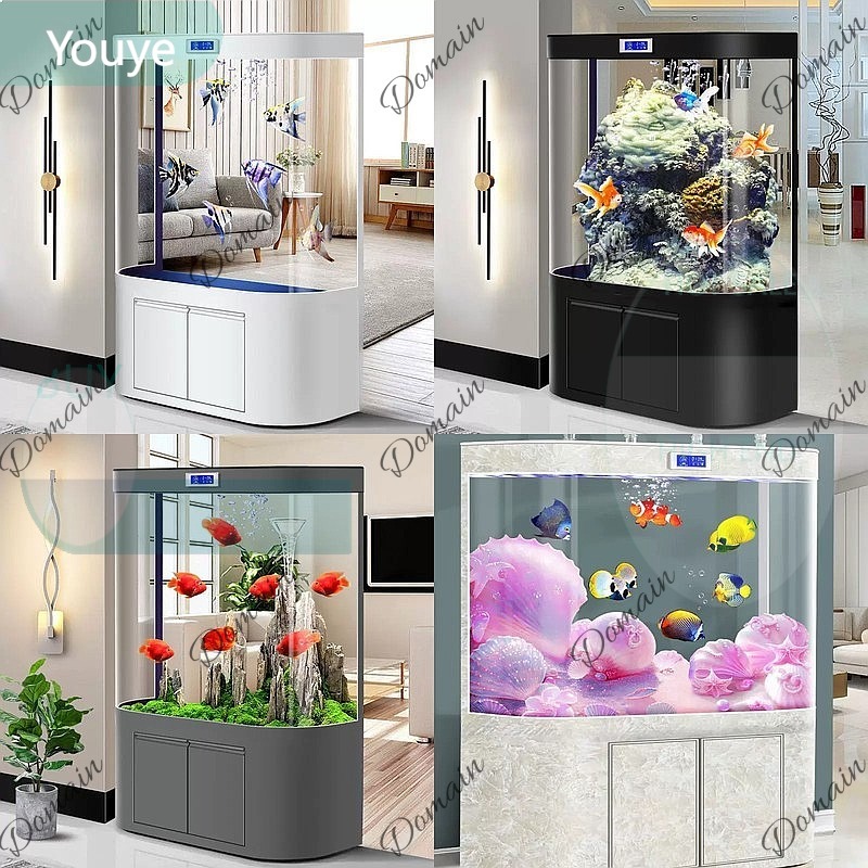 Aquarium Fish Low Maintenance - Duży akwarium ZL do salonu, stojące