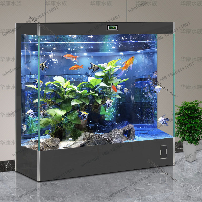 Aquarium Fish Low Maintenance - FG Nowy Ultra Biały Szklany Akwarium