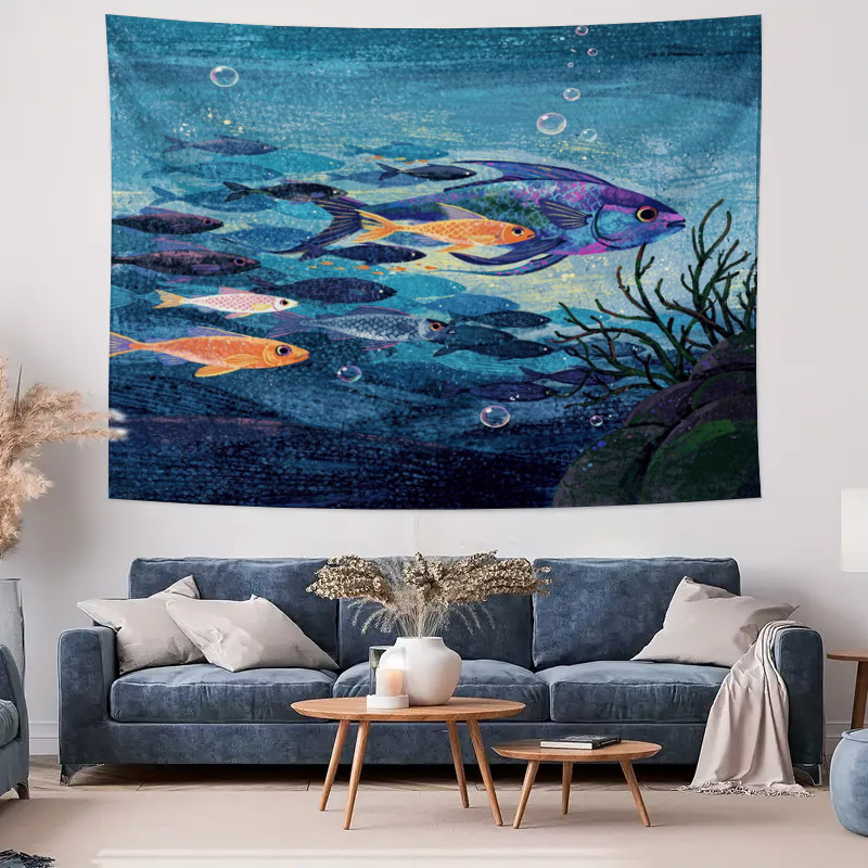 Żywopisna gobelina ścienna z m – Aquarium Fish Under 100 recenzja i cena