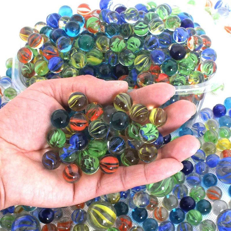 50 szt. Kolorowe szklane kule  – Aquarium Fish Saltwater recenzja i cena