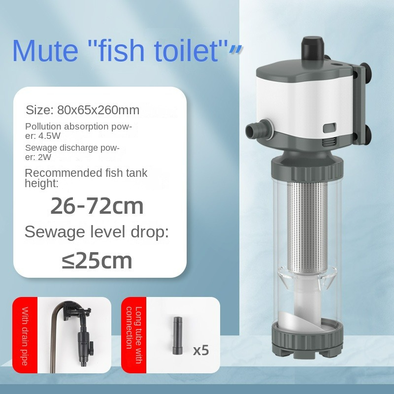 Pompa filtrująca do akwarium 3 – Aquarium Fish Waste Collector recenzja i cena