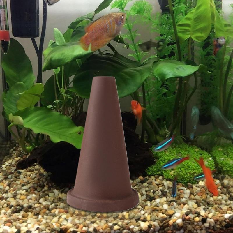 Akwarium dla ryb wystrój glina – Aquarium Fish Cave recenzja i cena