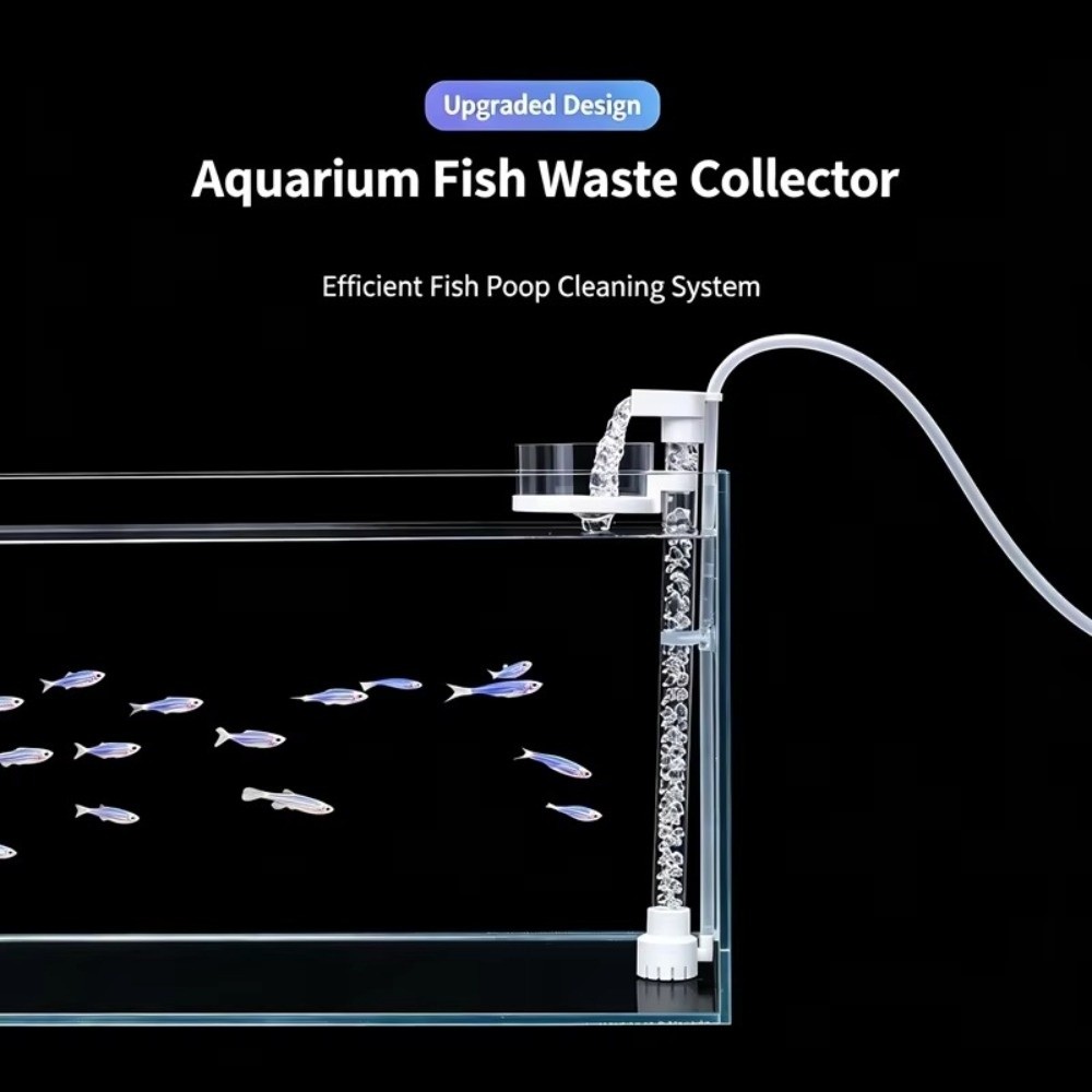 Odłączany system do zbierania  – Aquarium Fish Waste Collector recenzja i cena