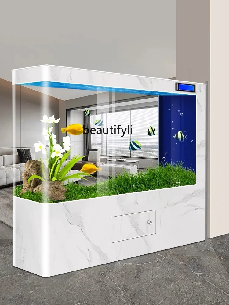 Akwarium do salonu, luksusowe, – Live Fish Aquarium recenzja i cena
