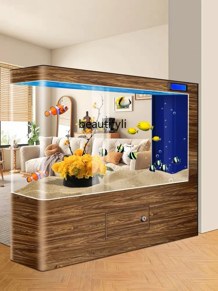 Akwarium do salonu, luksusowe, – Live Fish Aquarium recenzja i cena