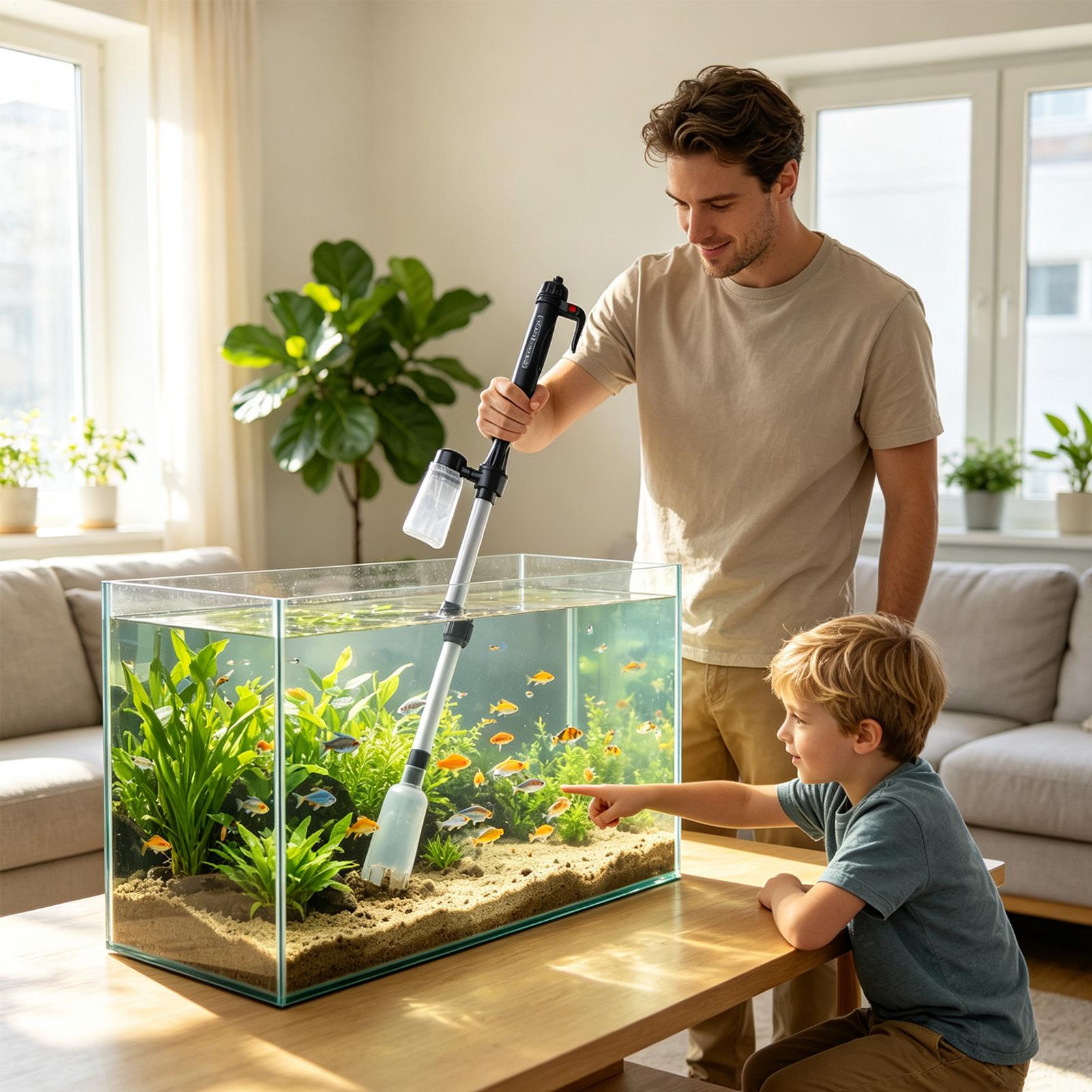 Odkurzacz do akwarium 3 w 1, o – Aquarium Fish Waste Collector recenzja i cena