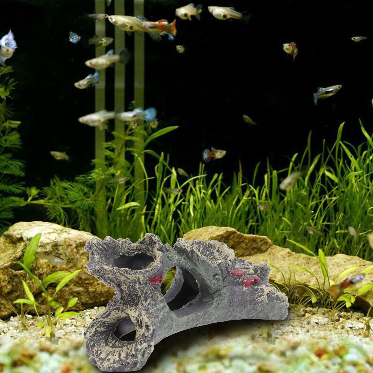 1 szt. Ozdoba do akwarium z ży – Aquarium Fish Low Maintenance recenzja i cena