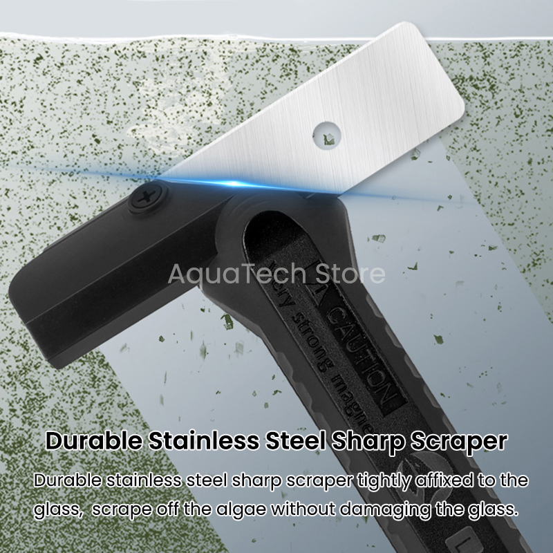 Magnetyczny akwarium szklany s – Algae Scraper Blade recenzja i cena