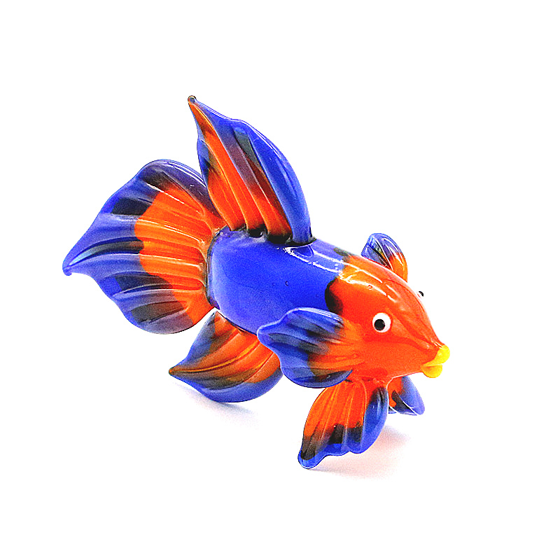 Pomarańczowa szkło Murano trop – Live Fish Aquarium recenzja i cena
