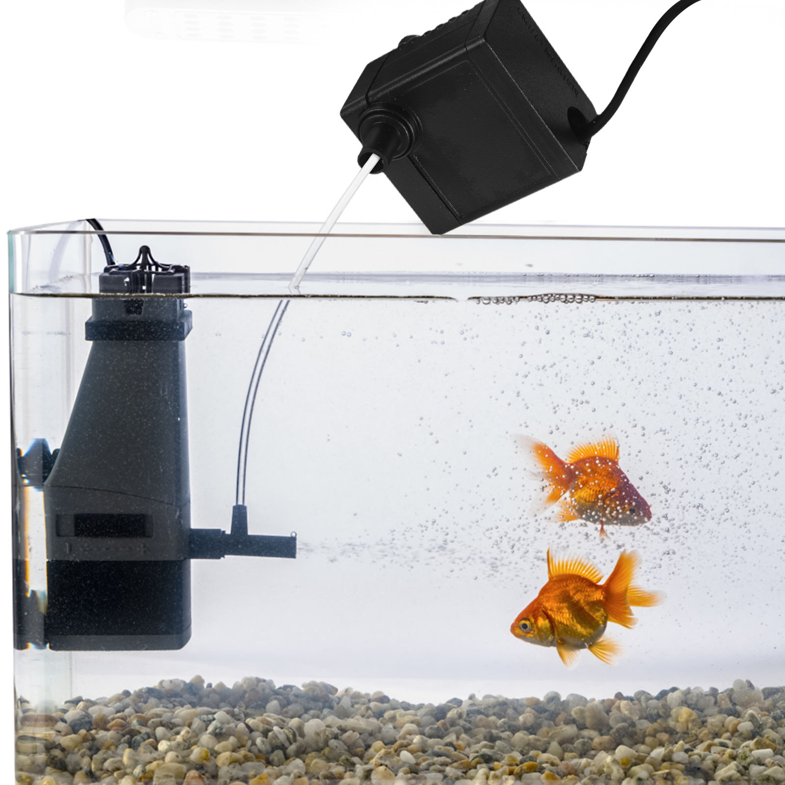 Mała, zanurzalna pompa wodna,  – Aquarium Fish Rate recenzja i cena