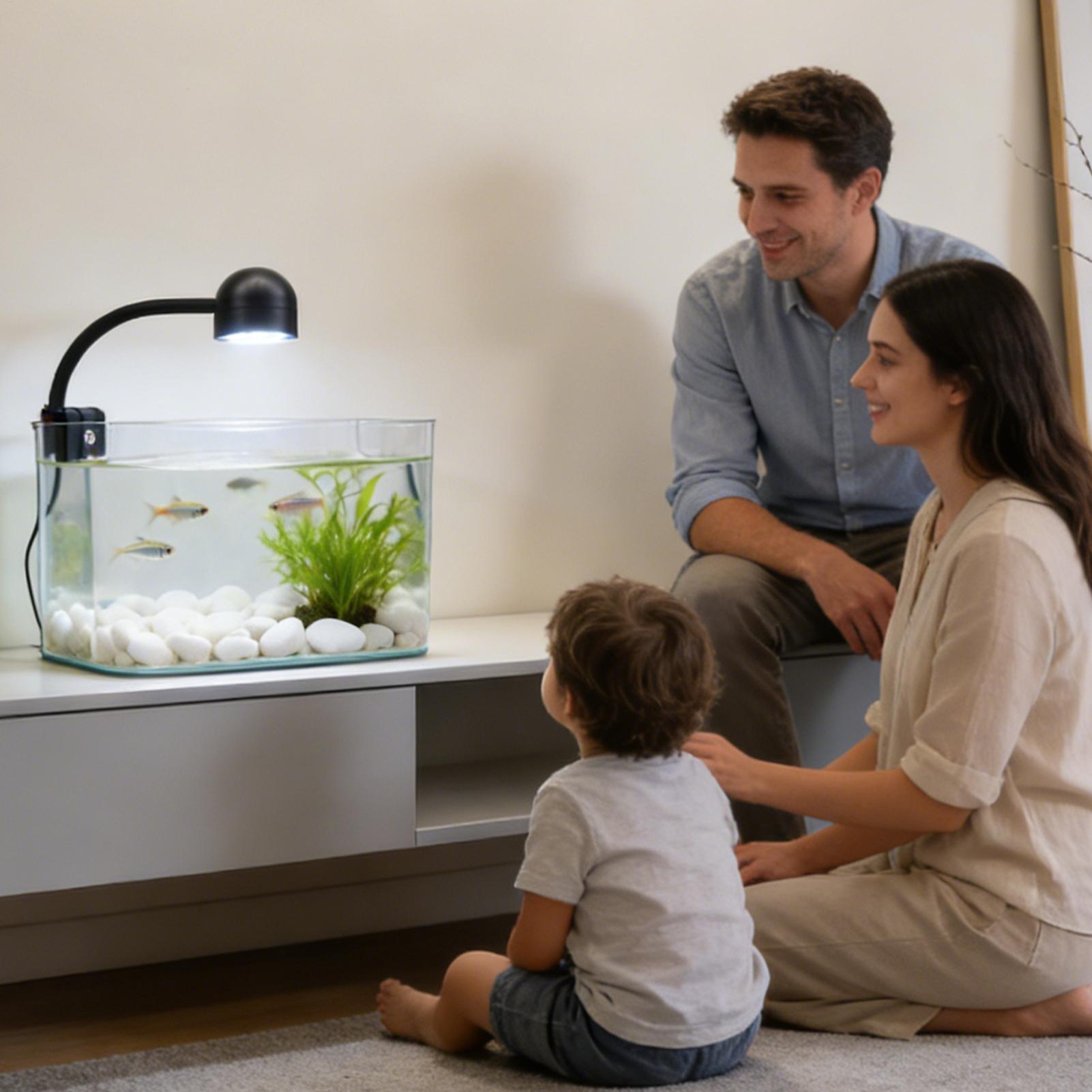 Lampa LED do akwarium obracana – Live Fish Aquarium recenzja i cena