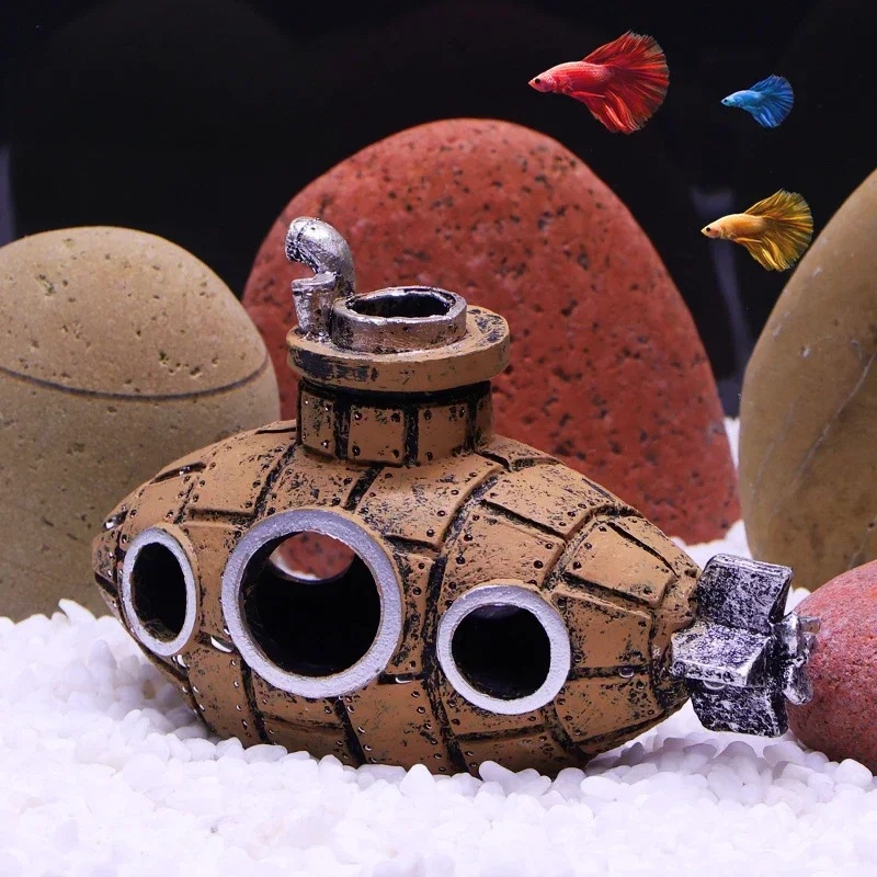 Ozdoby do akwarium z żywicy w  – Aquarium Fish Cave recenzja i cena
