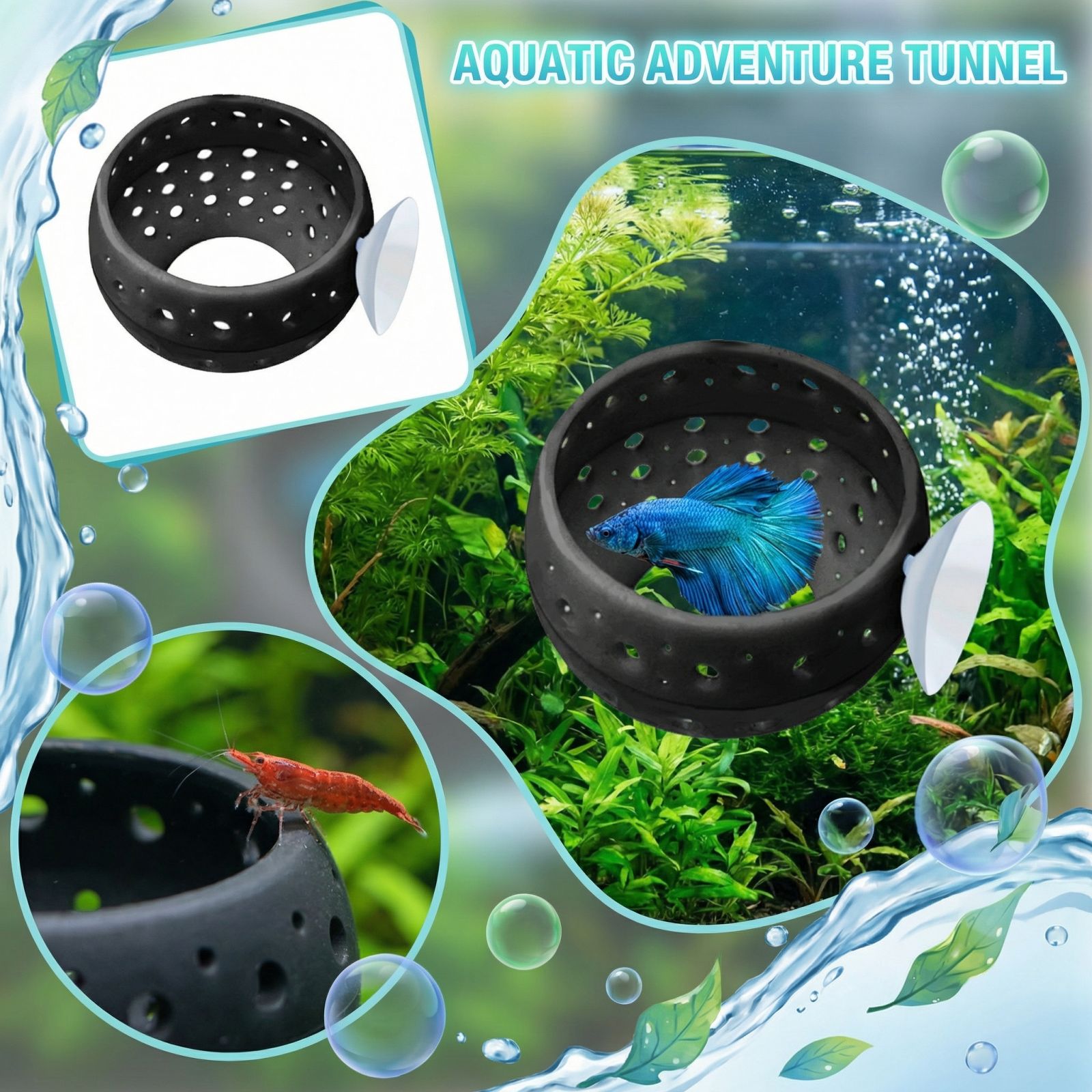 Tunel do ukrycia dla ryb Betta – Aquarium Fish Cave recenzja i cena