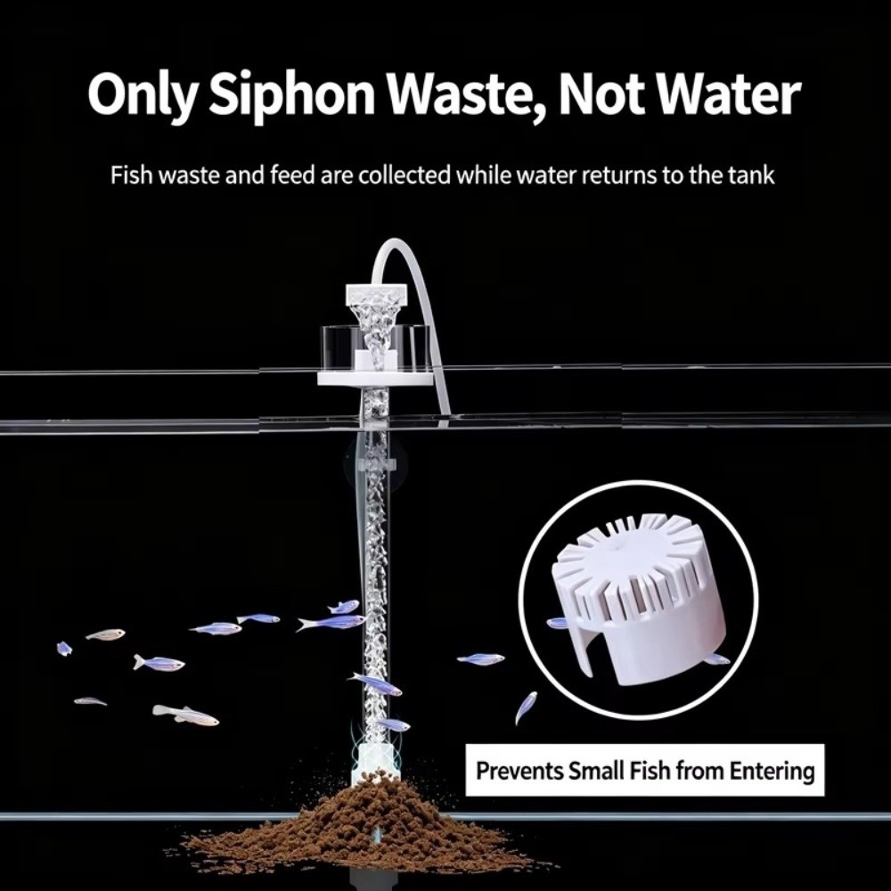 Odłączany system do zbierania  – Aquarium Fish Waste Collector recenzja i cena
