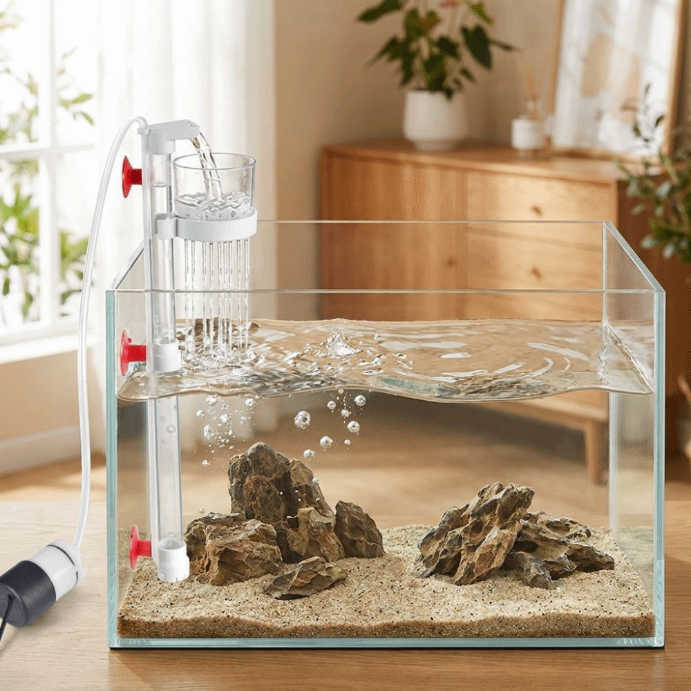 Odpinany system do wymiany wod – Aquarium Fish Waste Collector recenzja i cena