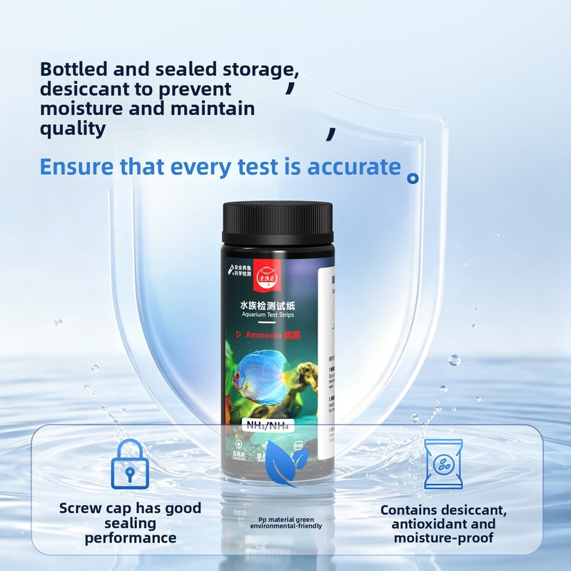 Paski testowe do akwarium 8 w  – Aquarium Fish Saltwater recenzja i cena